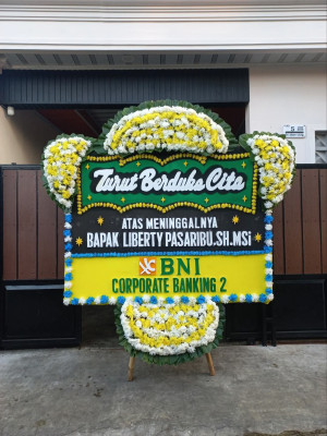 Papan Bunga Duka di Kanoman