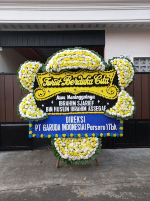 Papan Bunga Duka di Kanoman