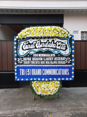 Papan Bunga Duka di Kanoman